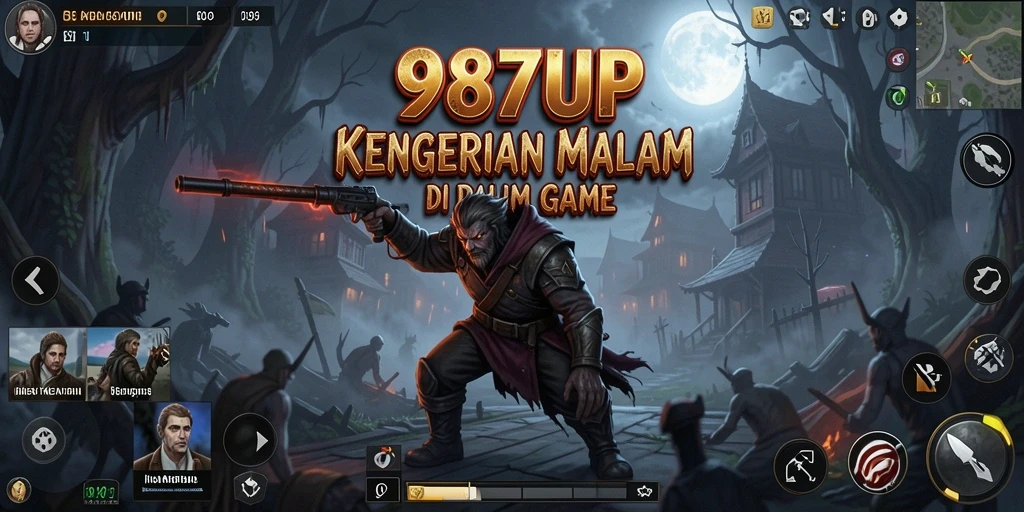 Gameplay menyeramkan di dunia penuh kengerian 987UP.