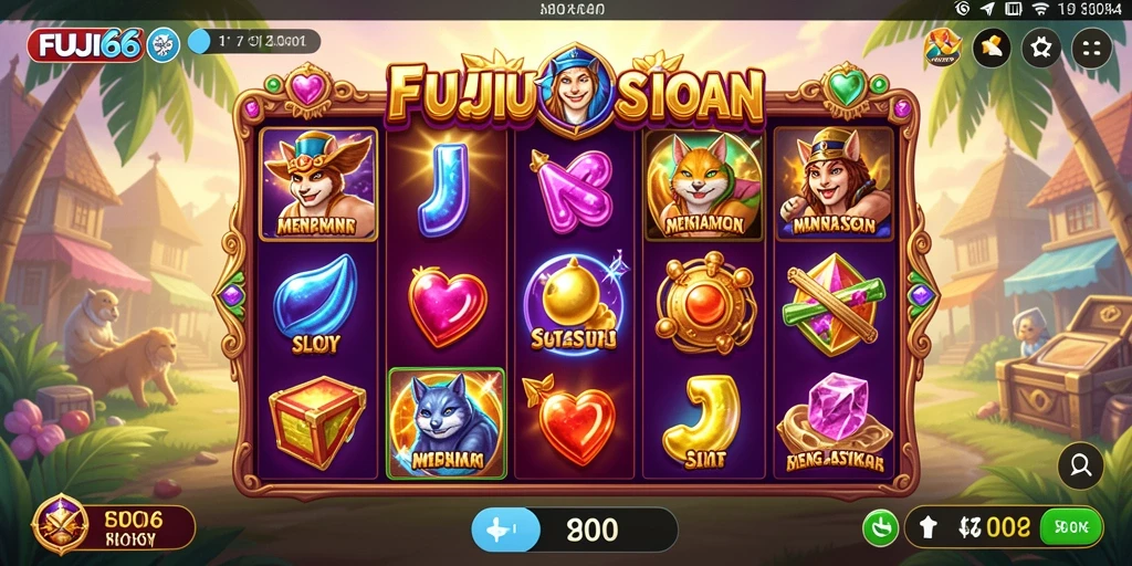 Tampilan screenshot FUJI66 yang menampilkan gameplay Slot yang seru.