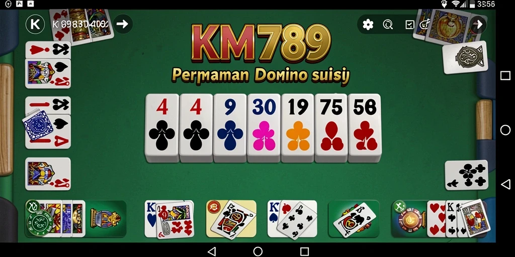 Tampilan menarik dari gameplay Domino yang menegangkan di KM789.