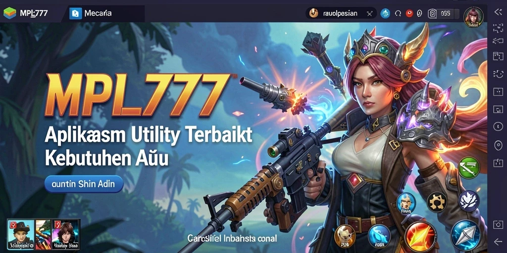 Tampilan antarmuka utama MPL777 yang sederhana dan intuitif.