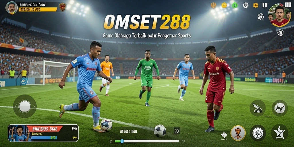 Tampilan menarik dari gameplay OMSET288 yang penuh aksi olahraga.