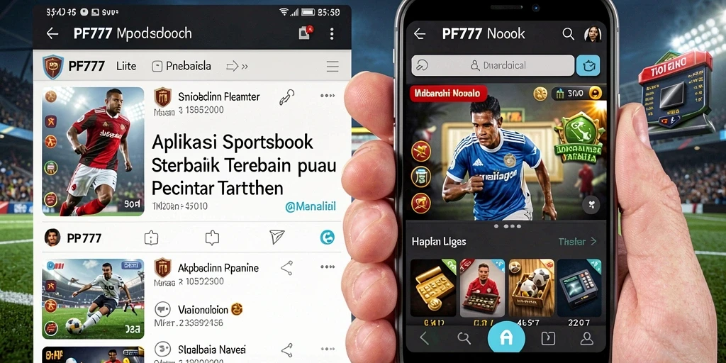 Tampilan gameplay Sportsbook PF777 dengan taruhan real-time dan fitur menarik.