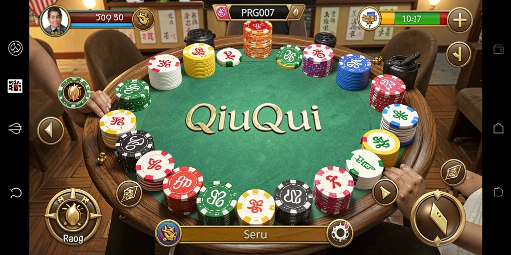 Tampilan gameplay QiuQiu yang menarik di PRG007.