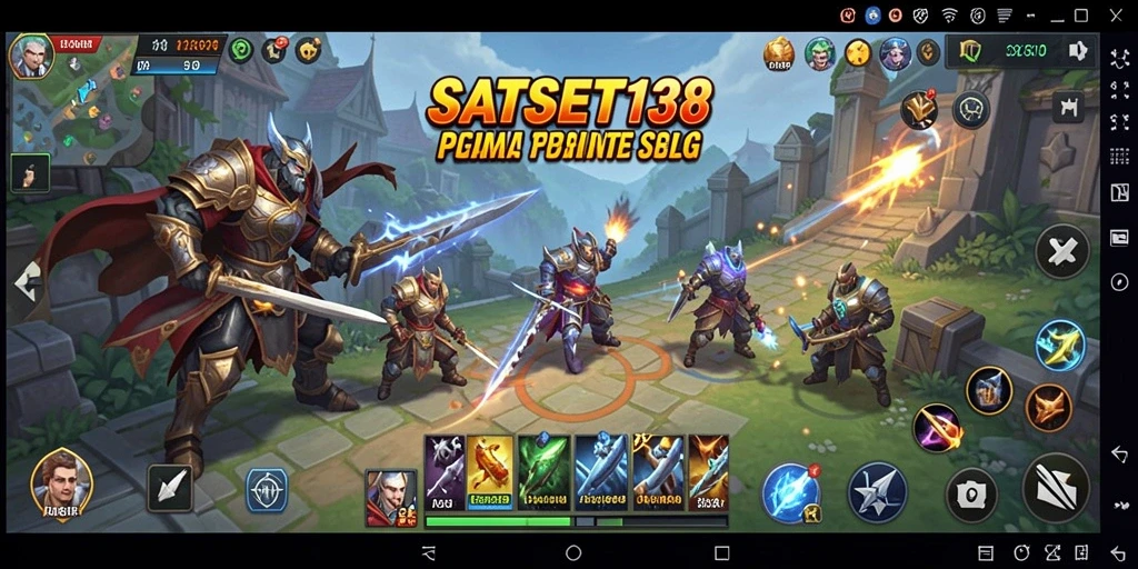 Tampilan gameplay SATSET138 yang seru dan mendebarkan.